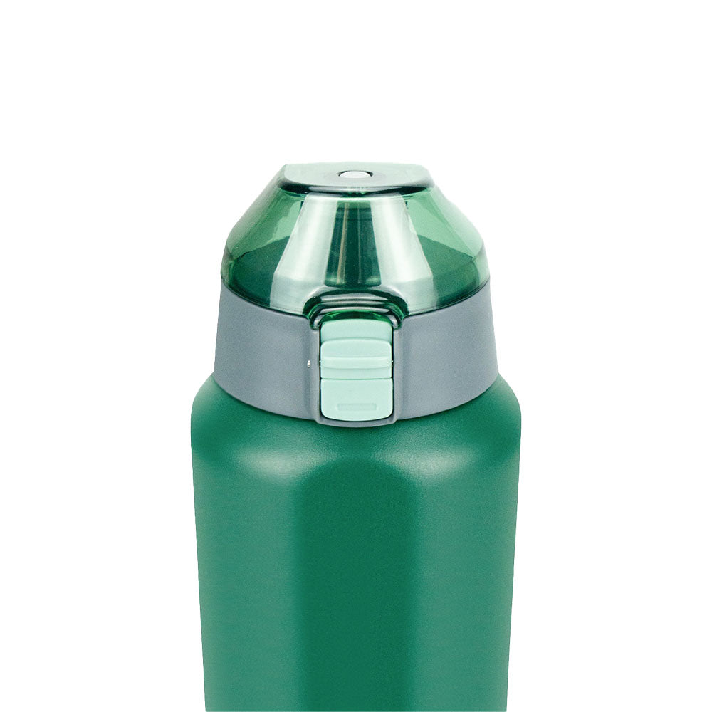 Sports Bottle With Unique Square Shape & One-touch Open lid 600 ML TS-8817