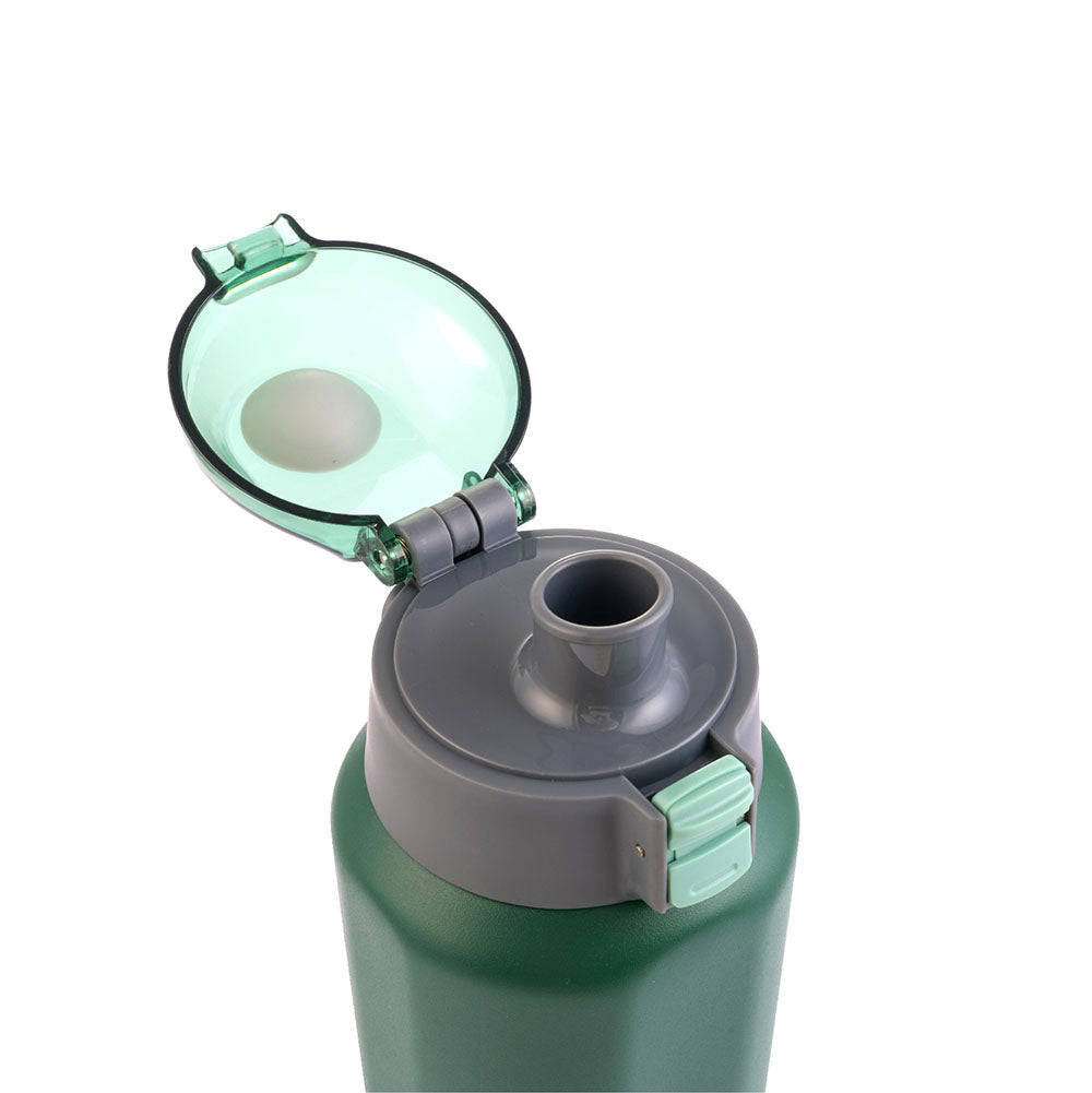 Sports Bottle With Unique Square Shape & One-touch Open lid 600 ML TS-8817 Secondary image