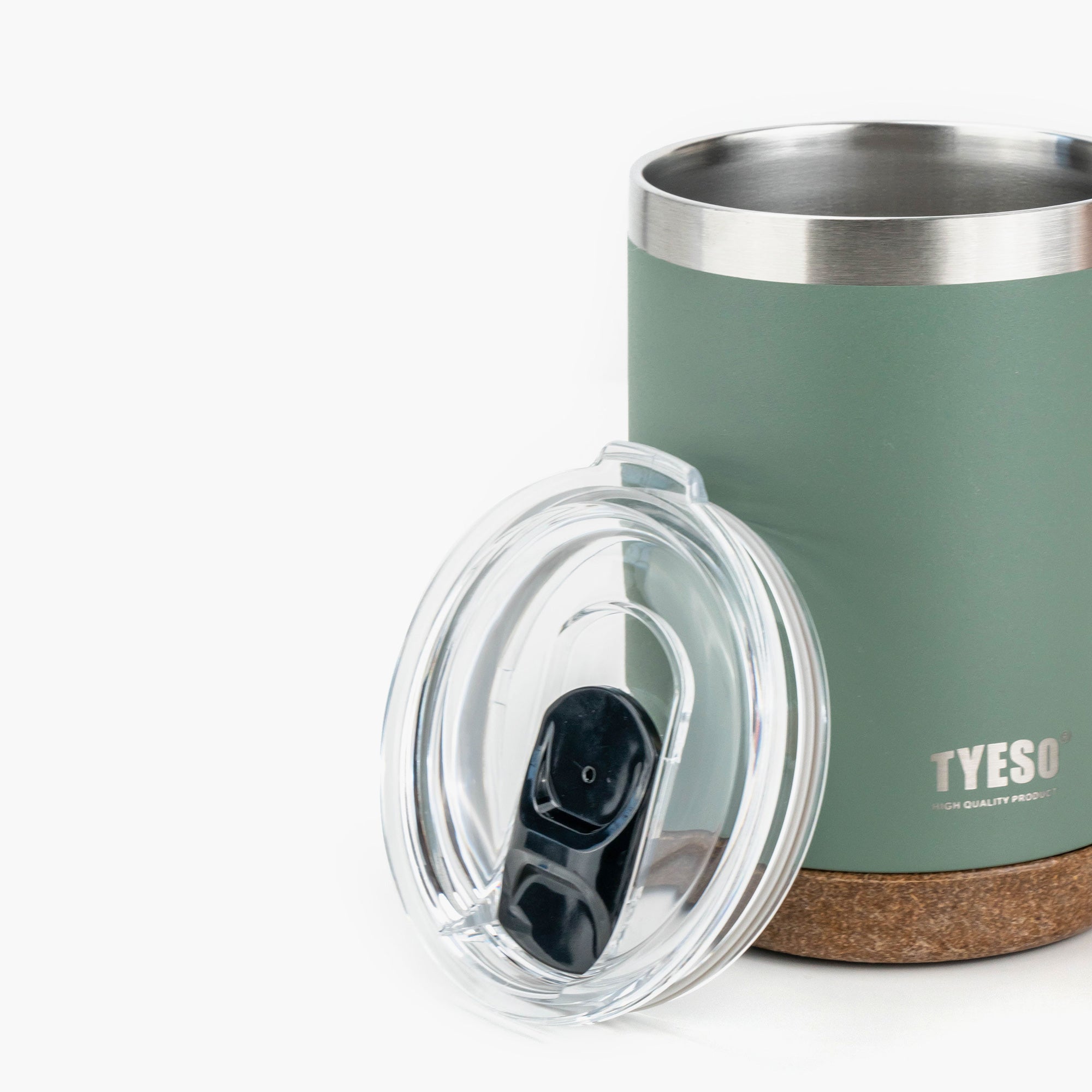 Coffee Mug with Wood-Plastic Bottom 530 ML TS-8836