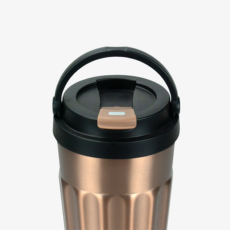 Stainless Steel Portable Tumbler with Flip Lid  400 ML TS-8803