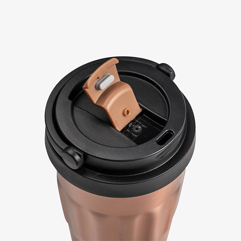 Stainless Steel Portable Tumbler with Flip Lid  400 ML TS-8803