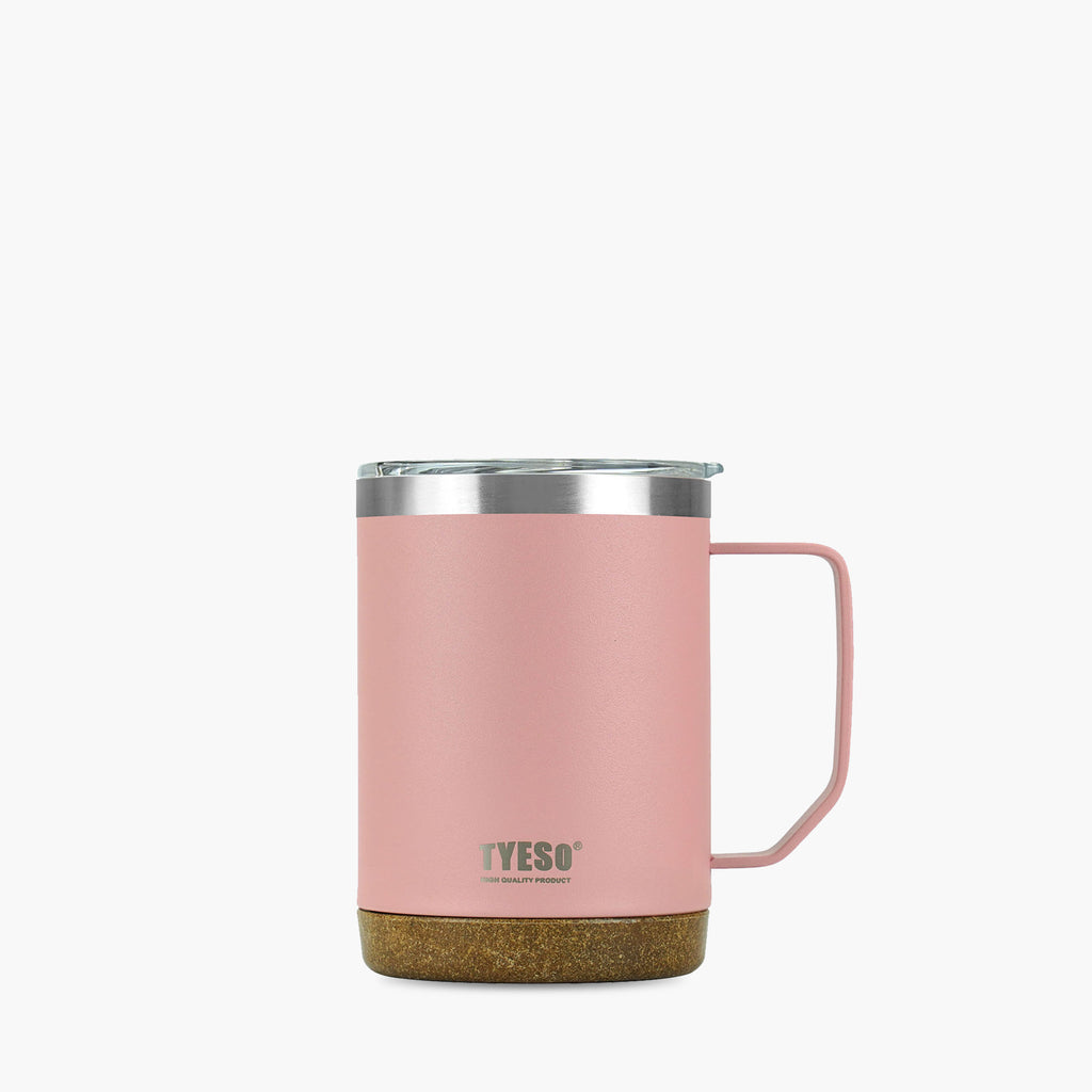 Coffee Mug with Wood-Plastic Bottom 530 ML TS-8836