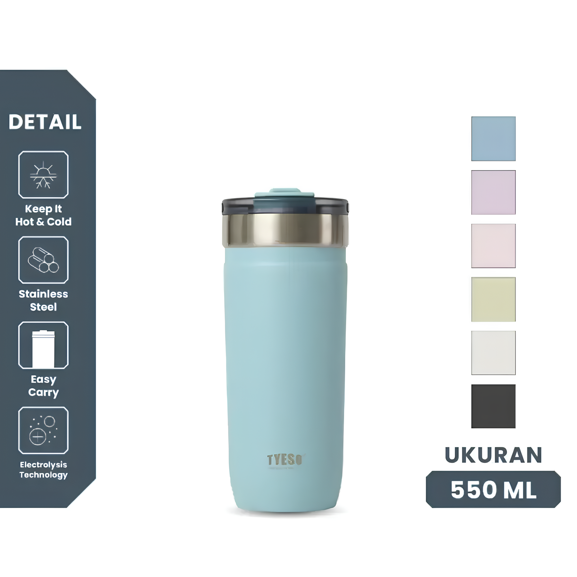 VACUUM INSULATED TUMBLER 550 ML TS-01020