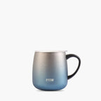 Gradient Vacuum Coffee Mug with Plastic Handle Table Mug 473 ML TS-8761