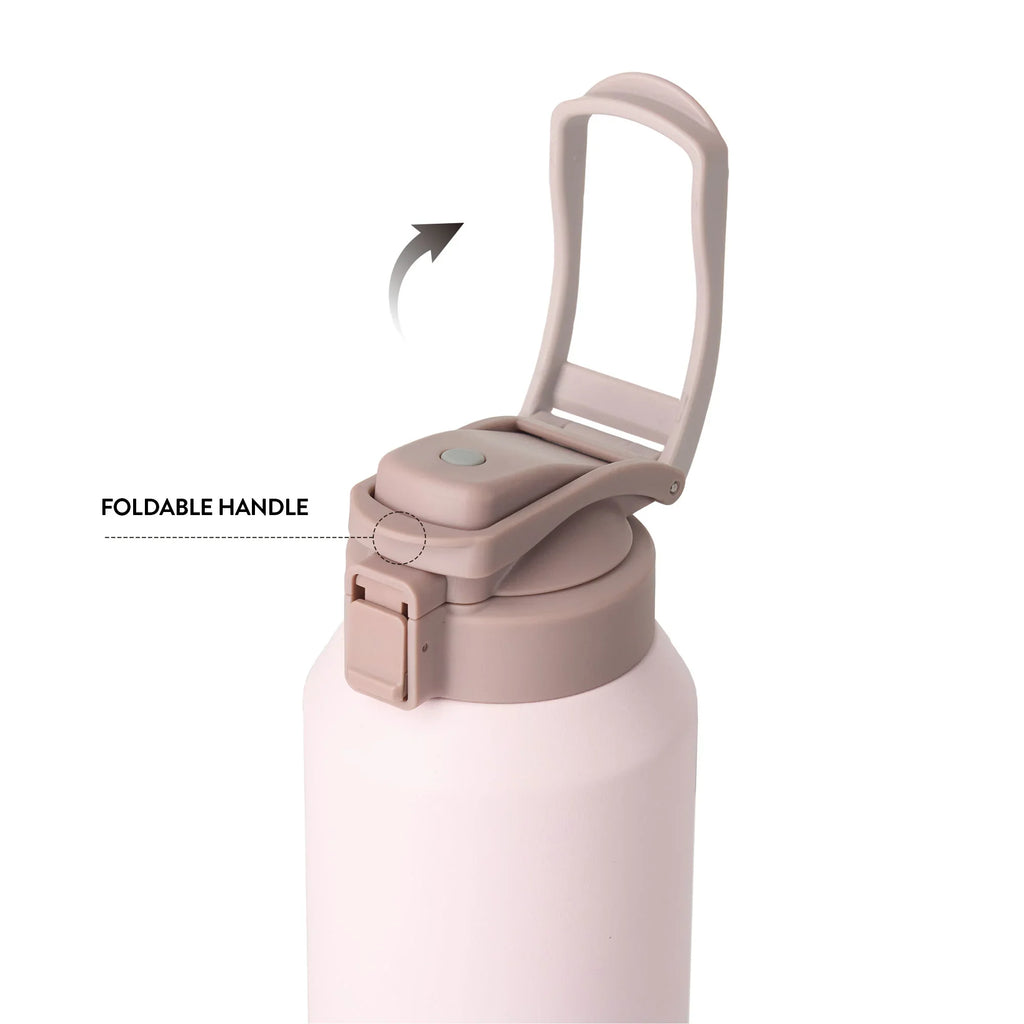 PowerFlow ColorBlock Sports Bottle with Safety Lock Vacuum Insulated Bottle 01-01013