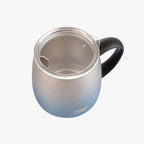 Gradient Vacuum Coffee Mug with Plastic Handle Table Mug 473 ML TS-8761