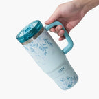 Floral Mist Aura Insulated Travel Tumbler 900 ML - 8868