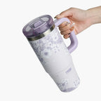 Floral Veil Aura Insulated Travel Tumbler 900 ML - 8868