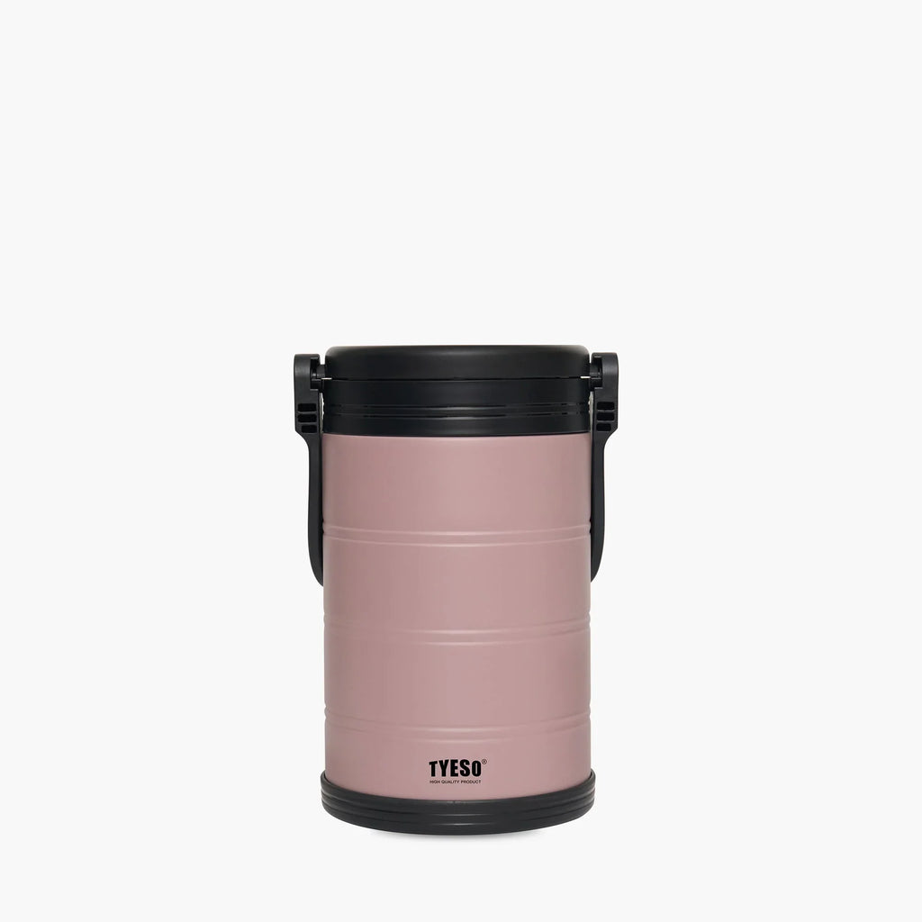 TYESO Large Capacity Vacuum Insulated Portable Cooler in Pink