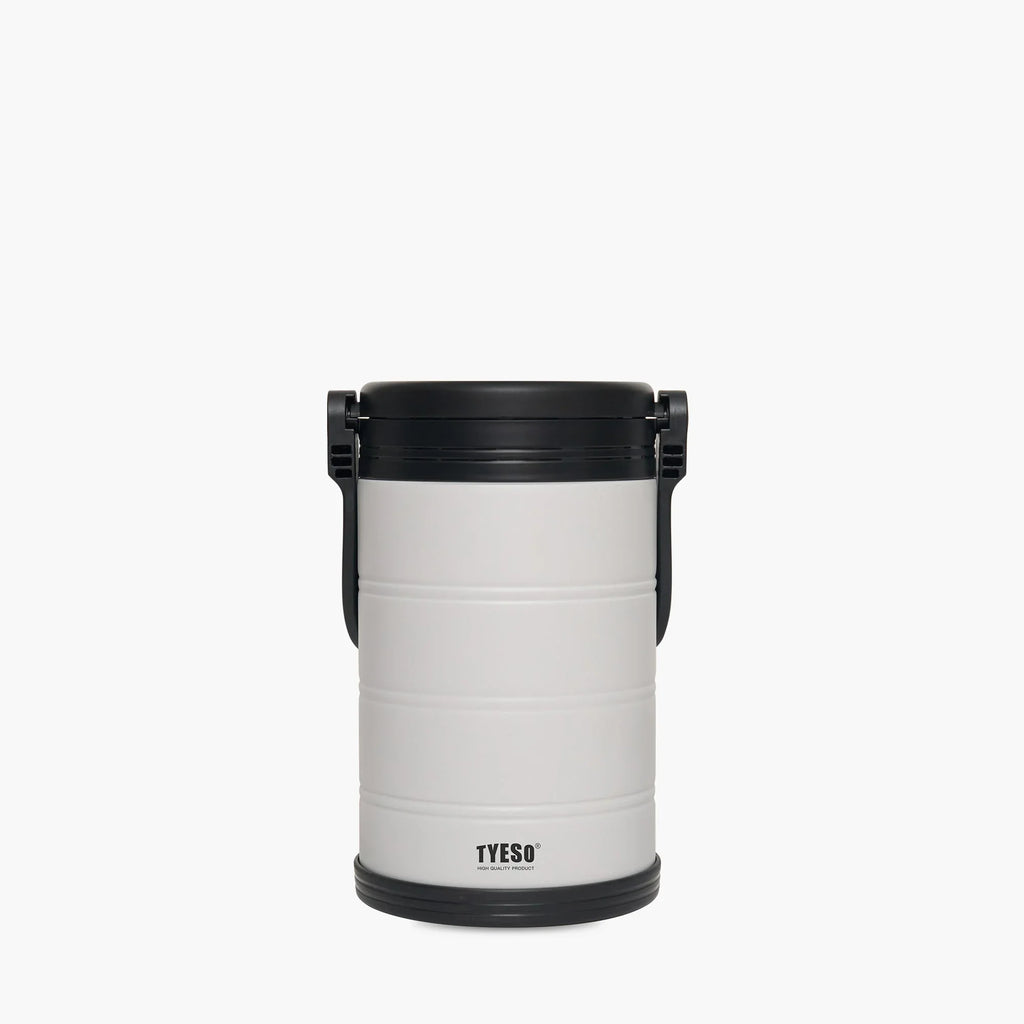 TYESO Large Capacity Vacuum Insulated Portable Cooler in White