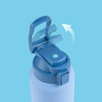 PowerFlow ColorBlock Sports Bottle with Safety Lock Vacuum Insulated Bottle 01-01013